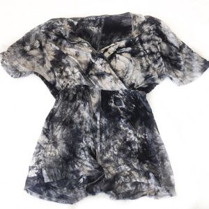 One Clothing Tie Dye Romper